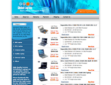 Tablet Screenshot of globallaptop.com